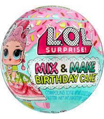LOL Surprise, Mix & Make Birthday Cake - 593140EUC - MGA