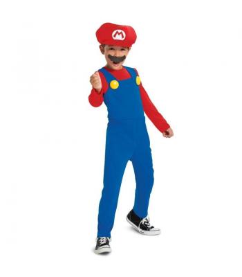 Fato Super Mario 7-8 anos - 115799K - Disguise