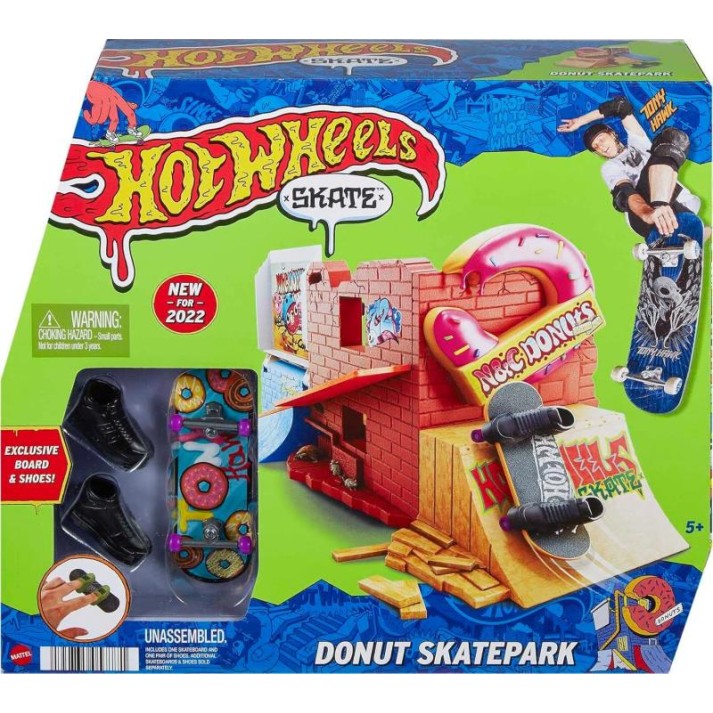 Hot Wheels - Skatepark donut - HGT92 - MATTEL