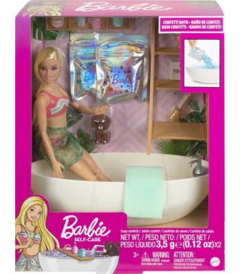 Barbie com banheira - HKT92 - MATTEL