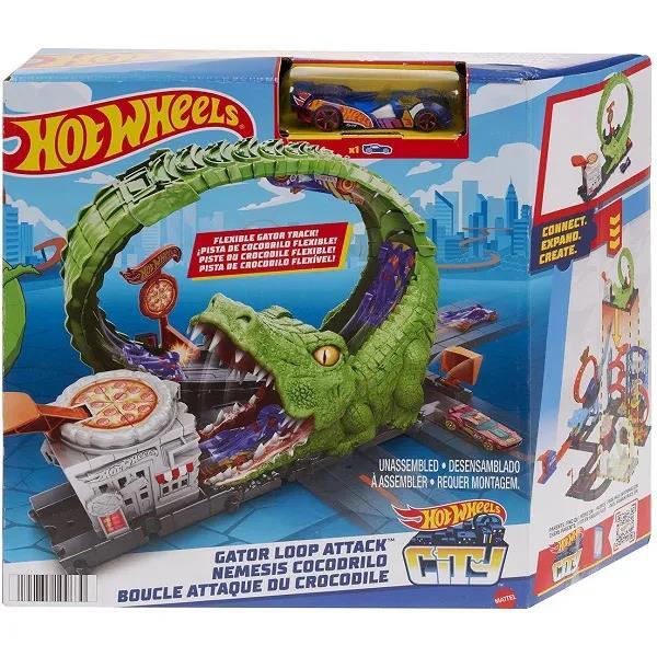 Hot Wheels Looping Ataque do Crocodilo - HKX39 - Mattel
