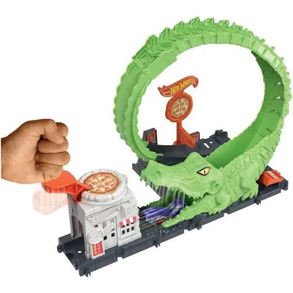 Hot Wheels Looping Ataque do Crocodilo - HKX39 - Mattel