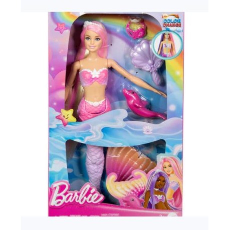 Barbie Sereia Malibu Colour Change - HRP97 - MATTEL