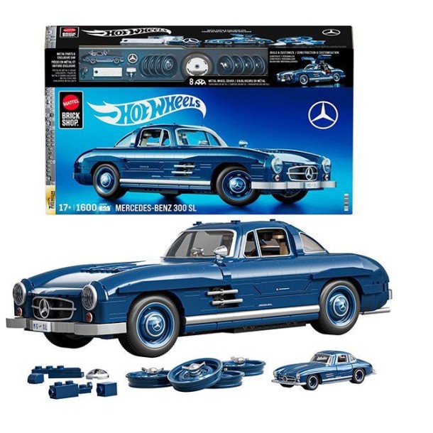 Brick Shop Hot Wheels Mercedes 300SL - HWW25