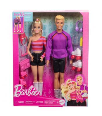 Barbie e Ken com patins - HXK90 - MATTEL