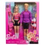 Barbie e Ken com patins - HXK90 - MATTEL