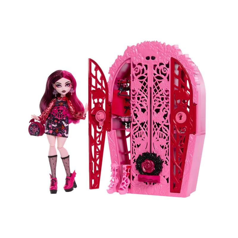 Monster High de 27cm, Draculaura Skulltimate - HYT72 - Mattel