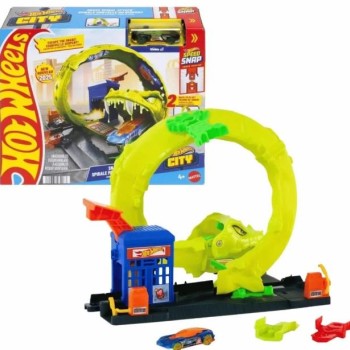 Hot Wheels Pista Ataque Da Cobra em espiral - JBM63 - Mattel