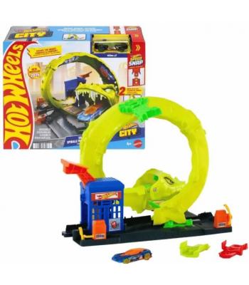 Hot Wheels Pista Ataque Da Cobra em espiral - JBM63 - Mattel