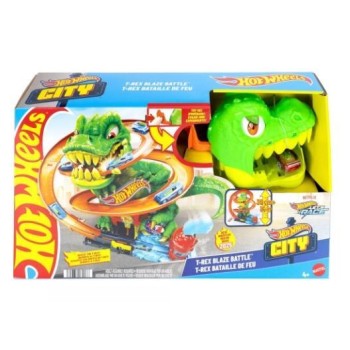 Pista Hot Wheels City T-Rex - JBM73 - Mattel