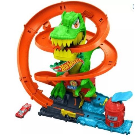 Pista Hot Wheels City T-Rex - JBM73 - Mattel