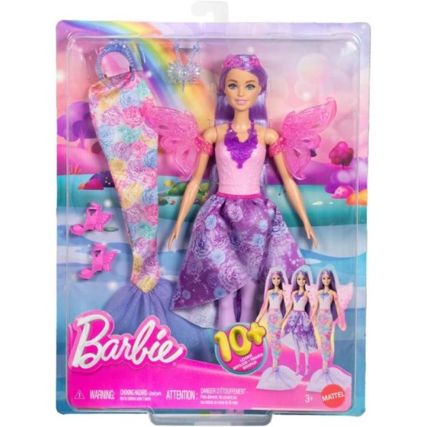 Barbie Looks Fada e Sereia - JCP74 - Mattel