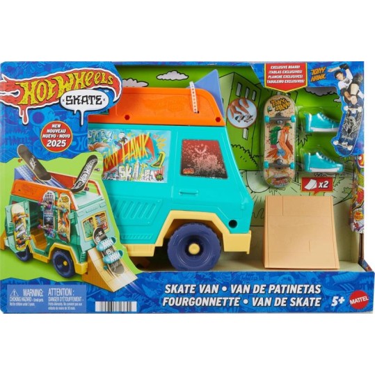 Hot Wheels Skate Tony Hawk, Skate Van - JGG91 - MATTEL