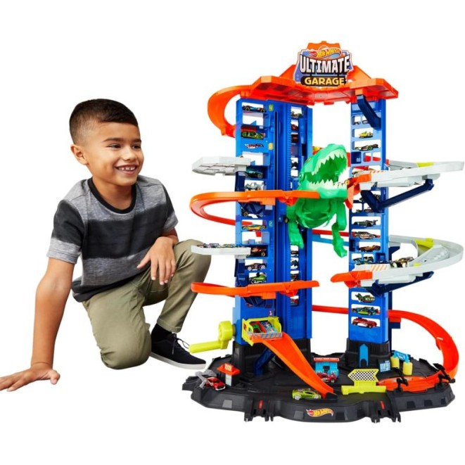 Pista HW Ultimate Garage - JHL98-9796 - Mattel