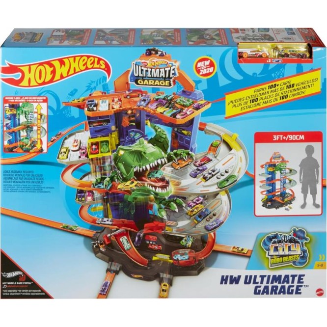 Pista HW Ultimate Garage - JHL98-9796 - Mattel