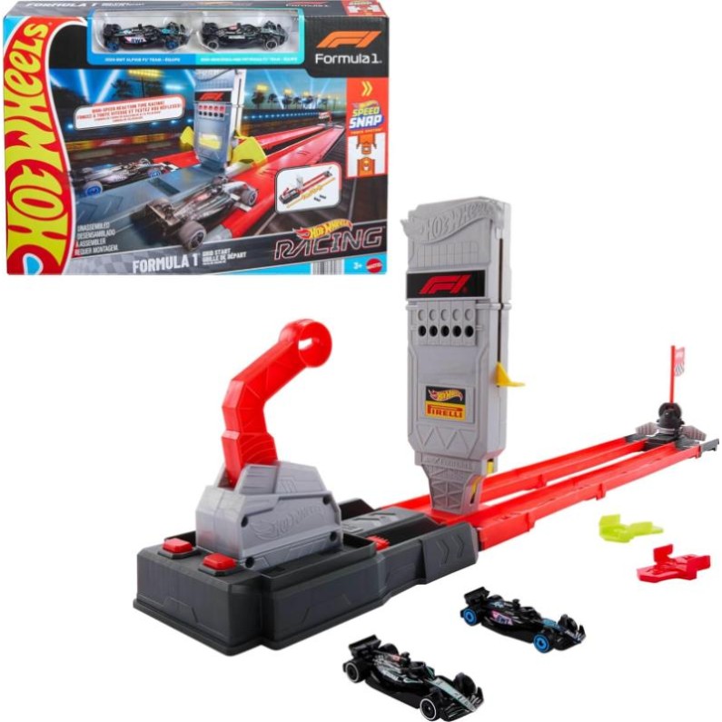 Pista Hot Wheels Racing Fórmula 1 - JKM88 - Mattel