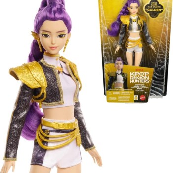 Boneca musical Rumi K-Pop Demon Hunters -  JRN39 - Mattel