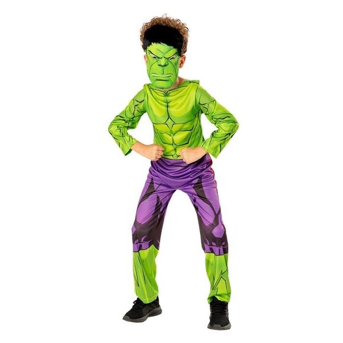 Fato Hulk 5-7 anos, Rubies - 301323