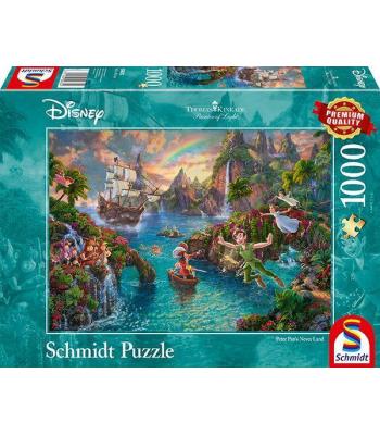 Puzzle 1000 peças, Disney Peter Pan - 59635 - Schmidt
