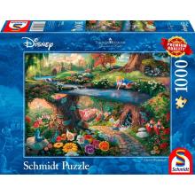 Puzzle 1000 peças Disney, Alice no País das Maravilhas - 59636 - Schmidt
