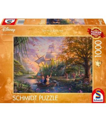 Puzzle 1000 peças Disney, Pocahontas - 59688 - Schmidt