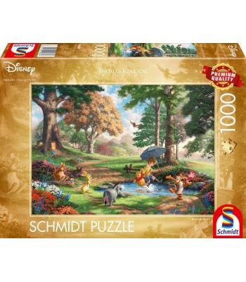 Puzzle 1000 peças Disney, Winnie The Pooh - 59689 - Schmidt