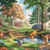 Puzzle 1000 peças Disney, Winnie The Pooh - 59689 - Schmidt