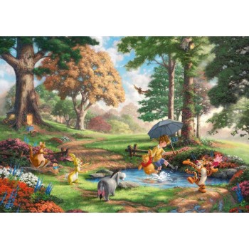 Puzzle 1000 peças Disney, Winnie The Pooh - 59689 - Schmidt