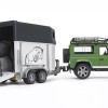 Land Rover Defender com atrelado para cavalos - 02592