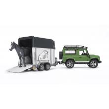 Land Rover Defender com atrelado para cavalos - 02592