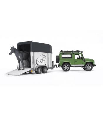 Land Rover Defender com atrelado para cavalos - 02592