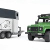 Land Rover Defender com atrelado para cavalos - 02592