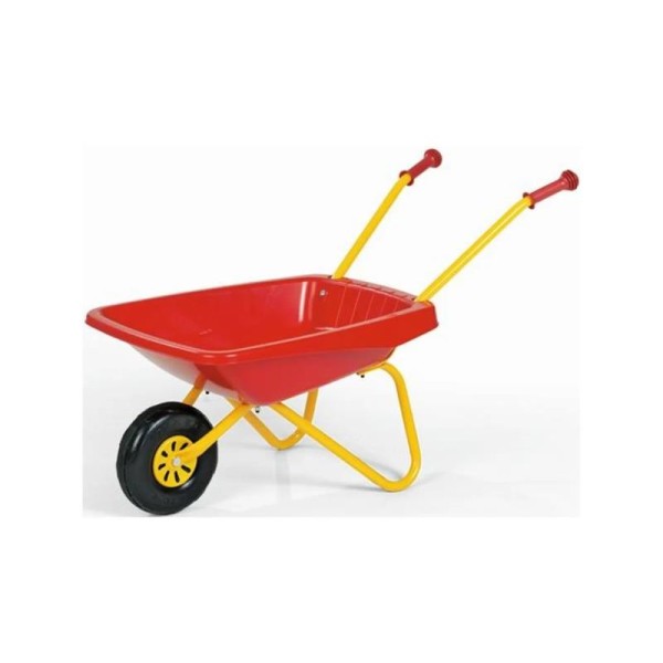 Carrinho de mão Rolly Toys amarelo e vermelho - 270859 