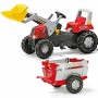 Tractor Rolly Junior com pá e reboque - 811397 - Rolly Toys 