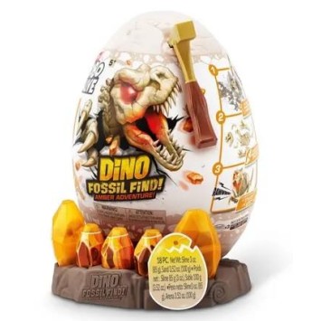 Robo Alive - Ovo de Dinossauro Fóssil Amber Adventure - 71153 - Zuru