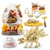 Robo Alive - Ovo de Dinossauro Fóssil Amber Adventure - 71153 - Zuru