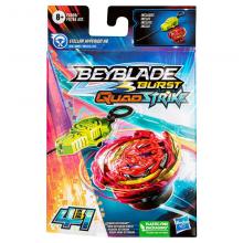Beyblade QuadStrike Pião e Lançador - Stellar Hyperion H8 - F6809
