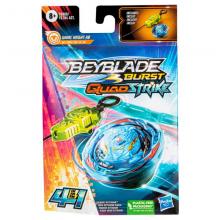 Beyblade QuadStrike Pião e Lançador - Whirl Knight K8 - F6808