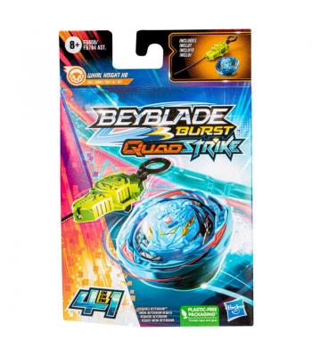 Beyblade QuadStrike Pião e Lançador - Whirl Knight K8 - F6808