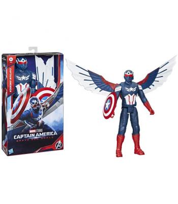 Avengers - Figura Titan Deluxe do Capitão América - E9301 - Hasbro