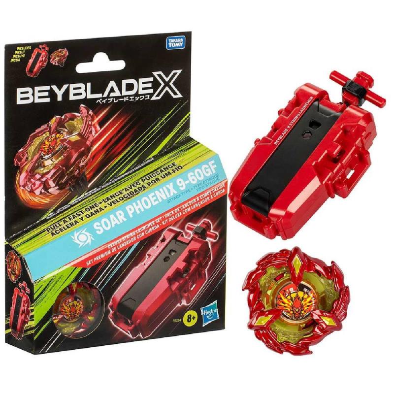 Beyblade - Lançador Soar Phoenix 9-60GF BeybladeX - F9324 
