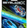 Beyblade X Set Premium Lançador com Cobalt Dragoon 