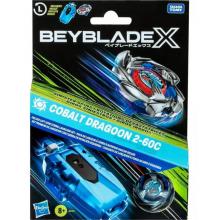 Beyblade X Set Premium Lançador com Cobalt Dragoon