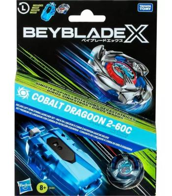 Beyblade X Set Premium Lançador com Cobalt Dragoon 