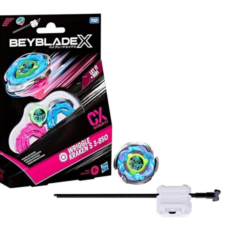 Beyblade X com lançador, Wriggle - G1683 - HASBRO