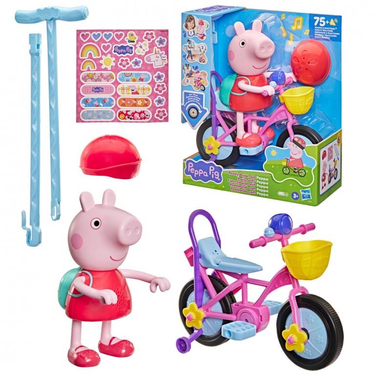 Conjunto interativo "Peppa Pig: Pronta para Pedalar" - G2177 - Hasbro