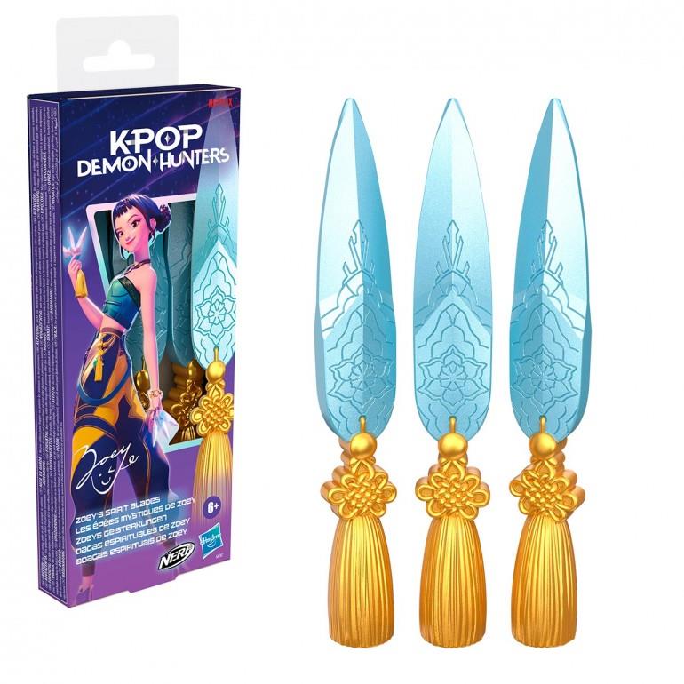 Adagas Nerf K-POP Demon Hunters Zoey's Spirit Blade 20cm - G4787 - Hasbro