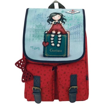 Mochila Gorjuss Santoro, coleção My Story - 62057 