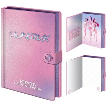 K-Pop Demon Hunters Caderno Premium A5
