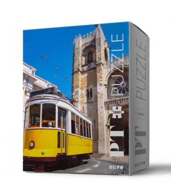 Puzzle 1000 peças, Elétrico Lisboa - 555 - Olivo